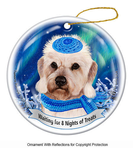 Dandie Dinmont Terrier Mustard Ornament