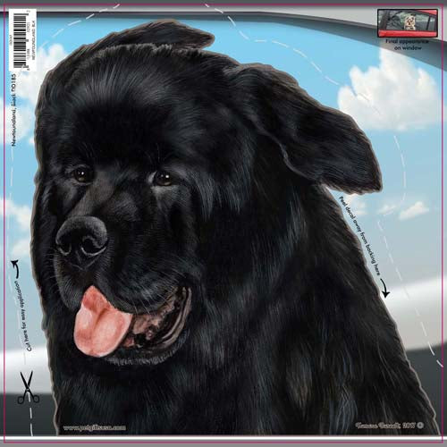 Newfoundland Window Cling