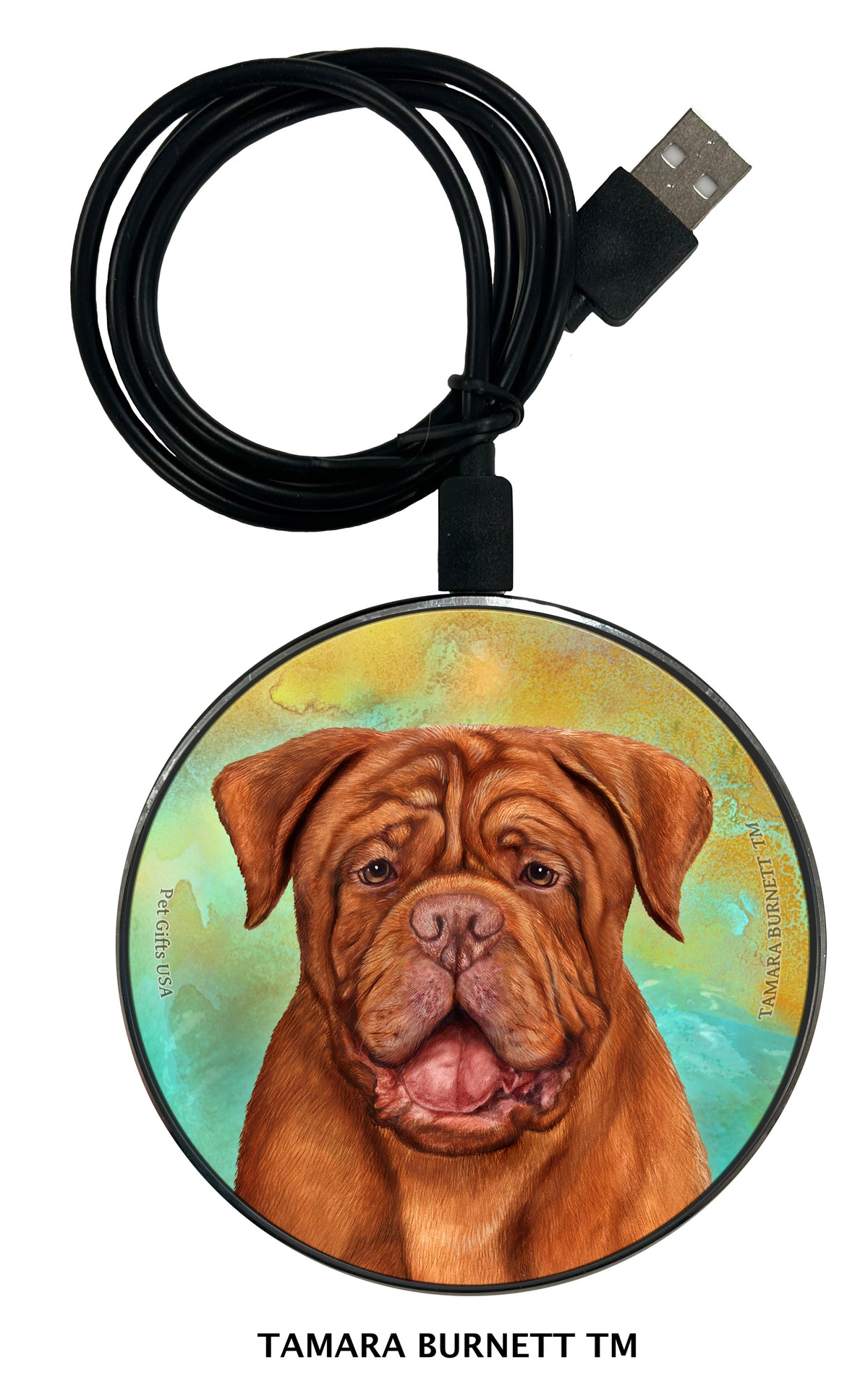 Dogue De Bordeaux Zoomies Wireless Charger