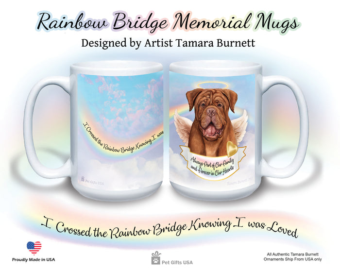 Dogue De Bordeaux Memorial Mug 15 oz