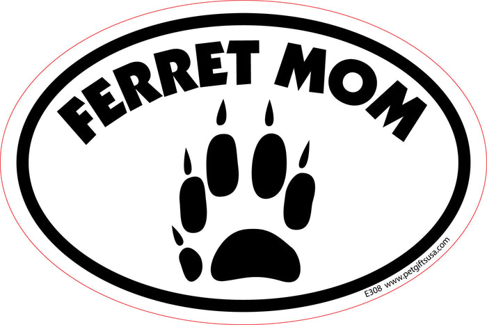 Ferret Euro Style Oval Magnets