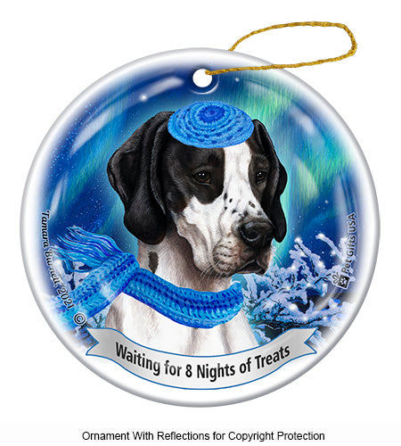English Pointer Hanukkah Ornament
