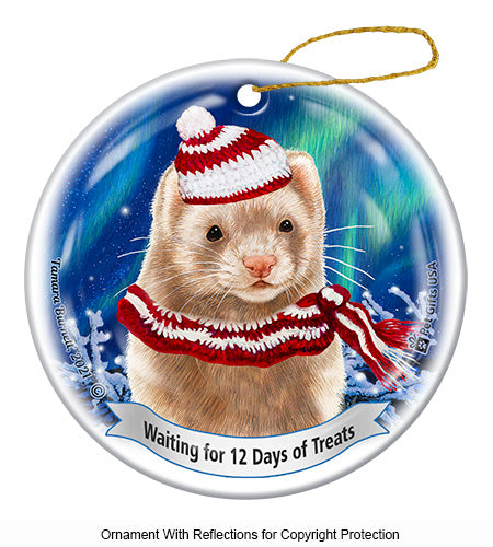 Ferret Cinnamon Ornament