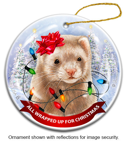 Ferret Cinnamon Ornament