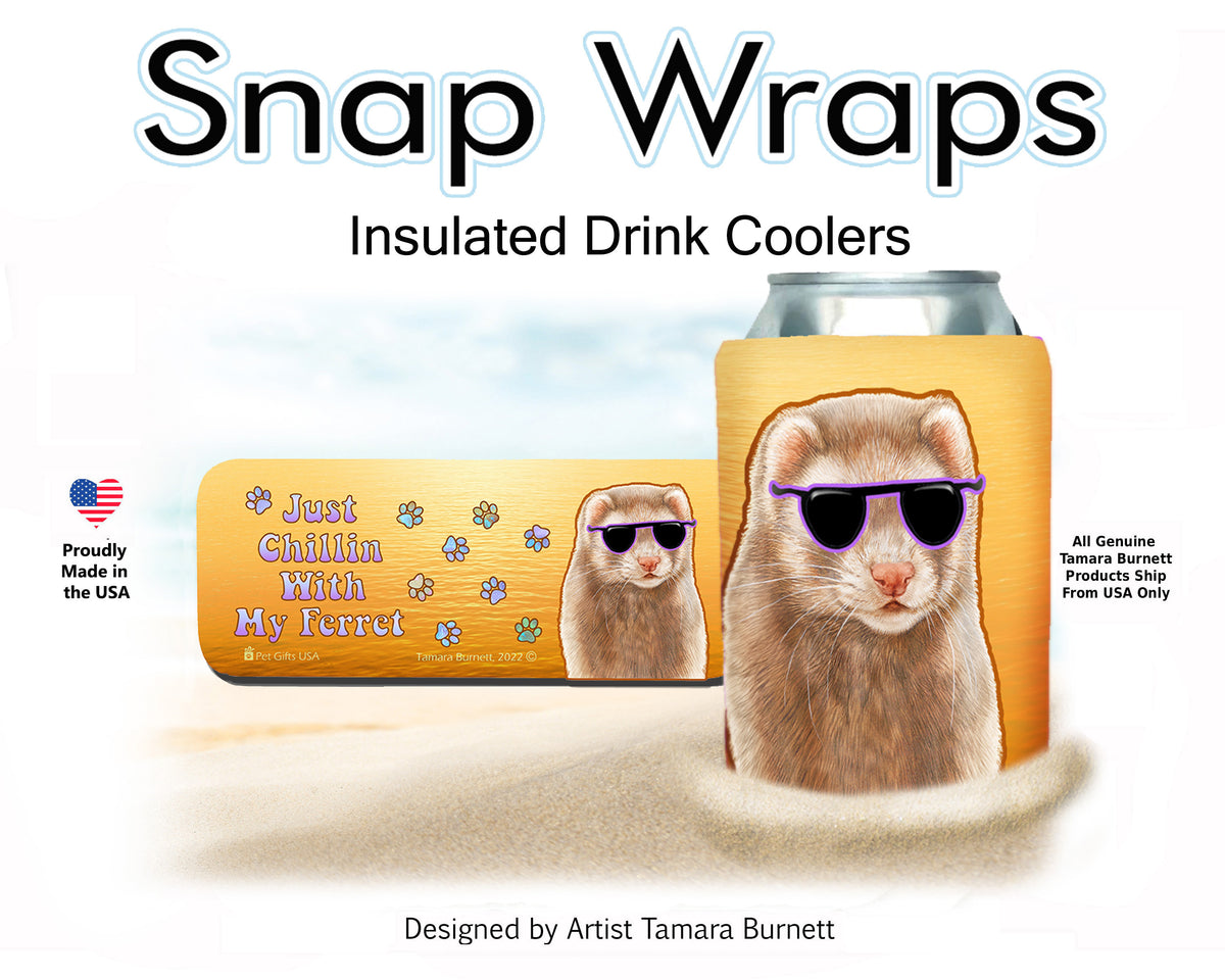 Ferret Cinnamon Snap Wrap Cozy
