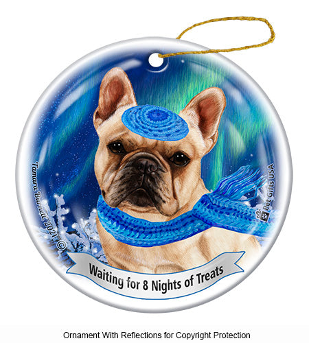 French Bulldog Hanukkah Ornament