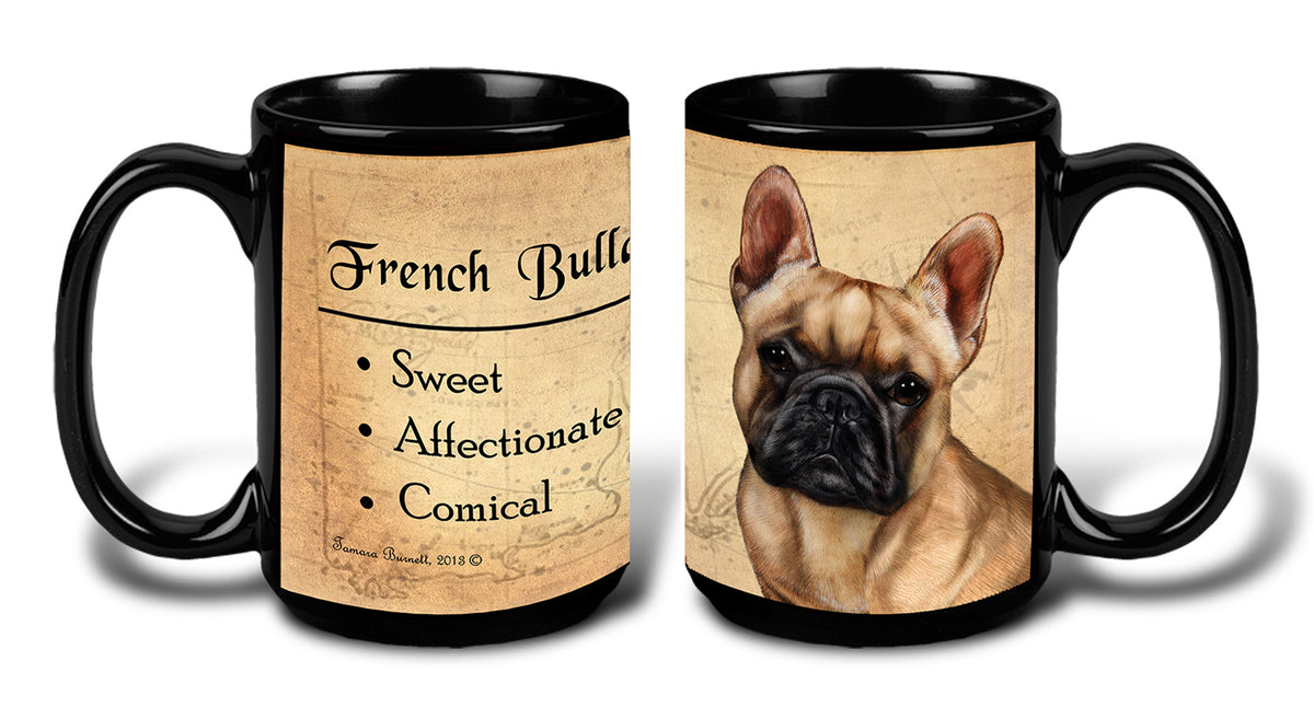French Bulldog Fawn - My Faithful Friends Mug 15 oz