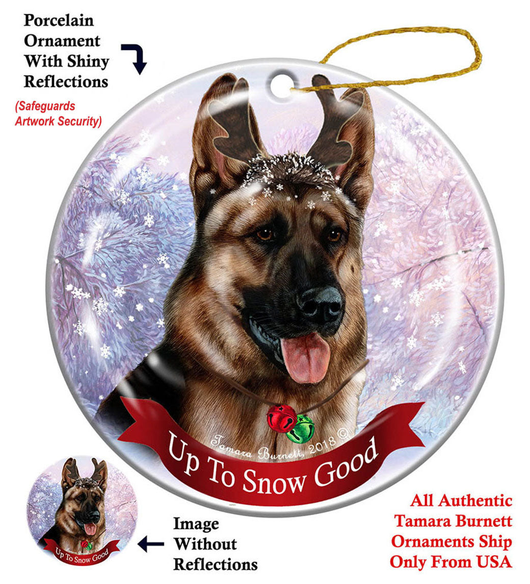 German Shepherd Light Sable Ornament
