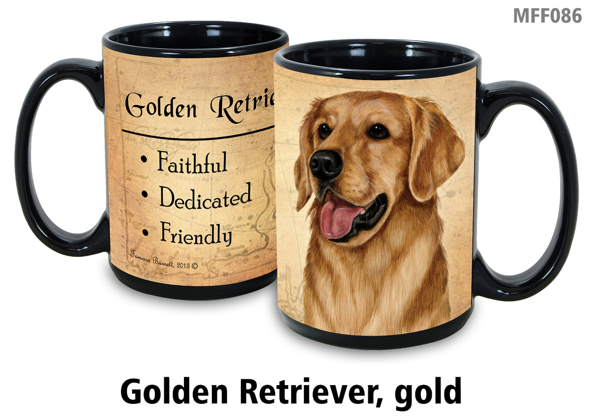 Golden Retriever - My Faithful Friends Mug 15 oz