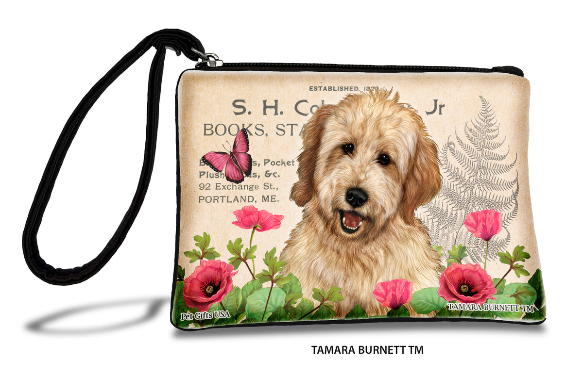 Goldendoodle Blonde Zippees Pet Pouch