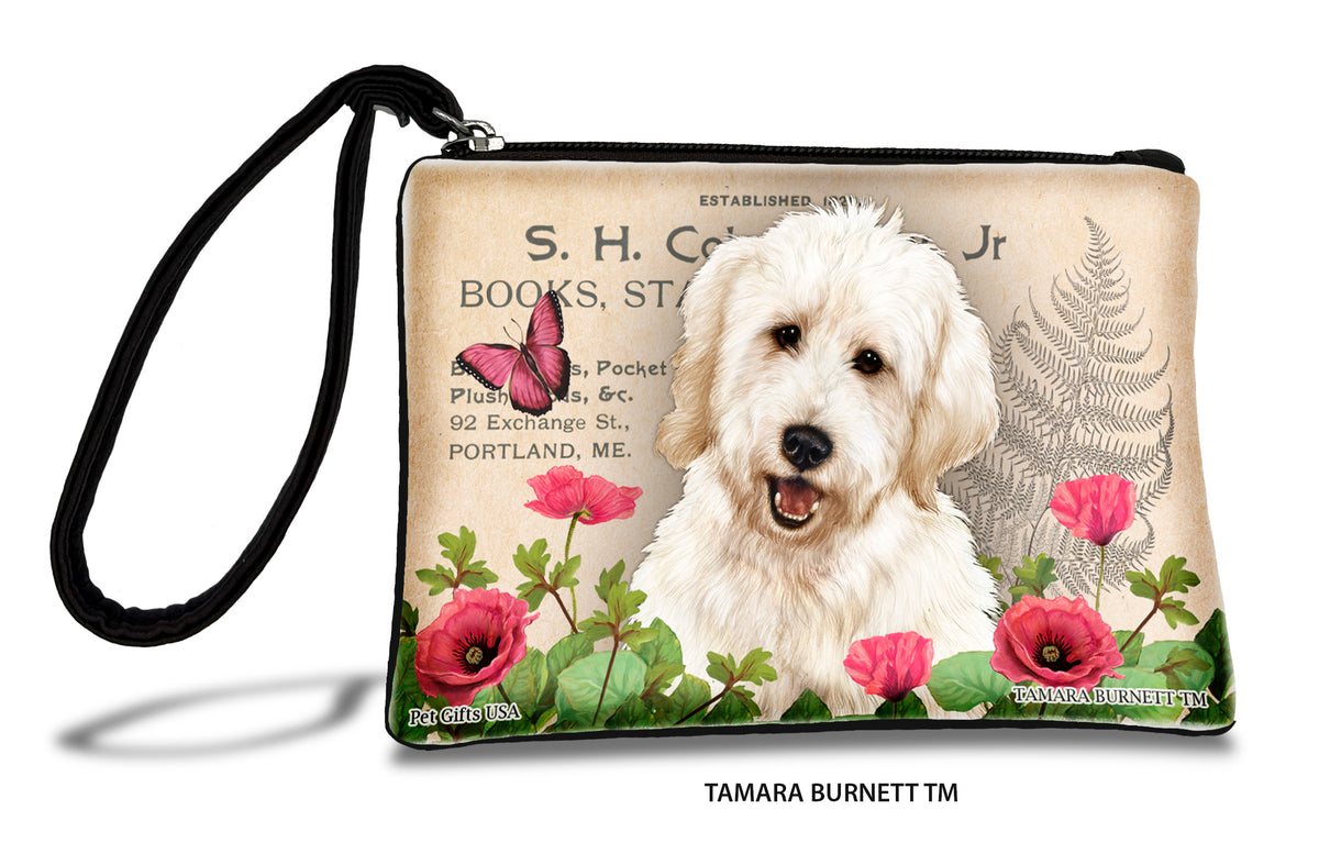Goldendoodle White Zippees Pet Pouch