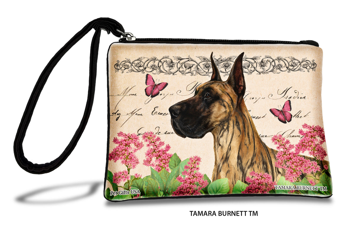 Great Dane Brindle Cropped Zippees Pet Pouch