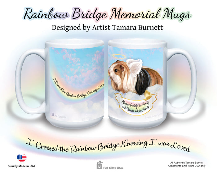 Guinea Pig Silkie Memorial Mug 15 oz