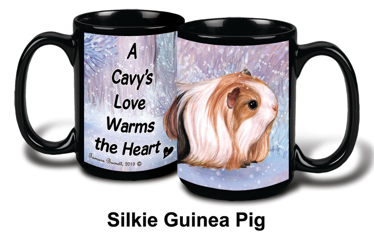 Guinea Pig (Silkie) Winter Mug 15 oz