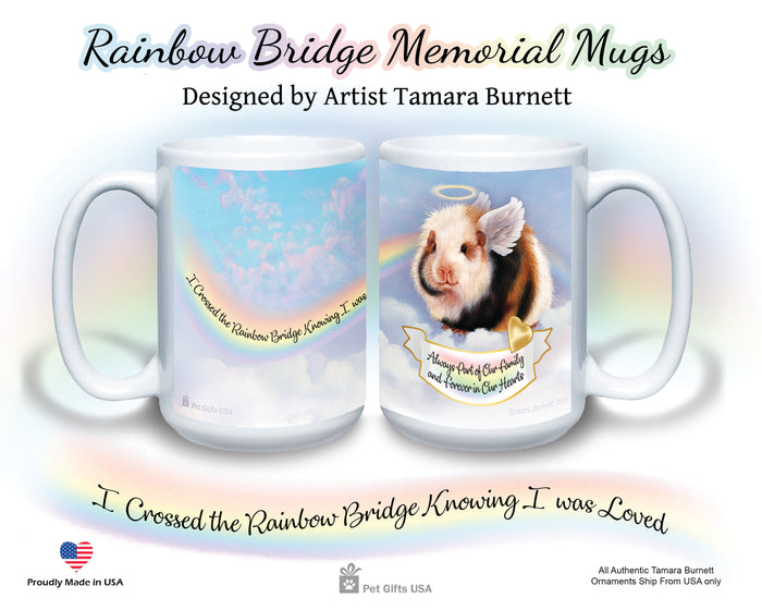 Guinea Pig Teddy Memorial Mug 15 oz