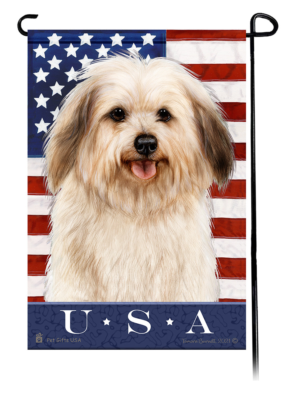 Havanese True Blue - Garden Flag