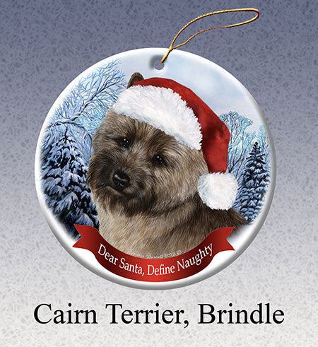 Cairn Terrier Brindle Ornament