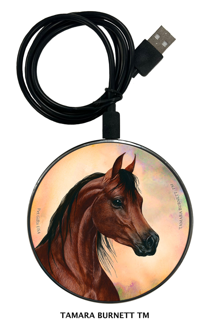 Arabian Horse Bay Zoomies Wireless Charger