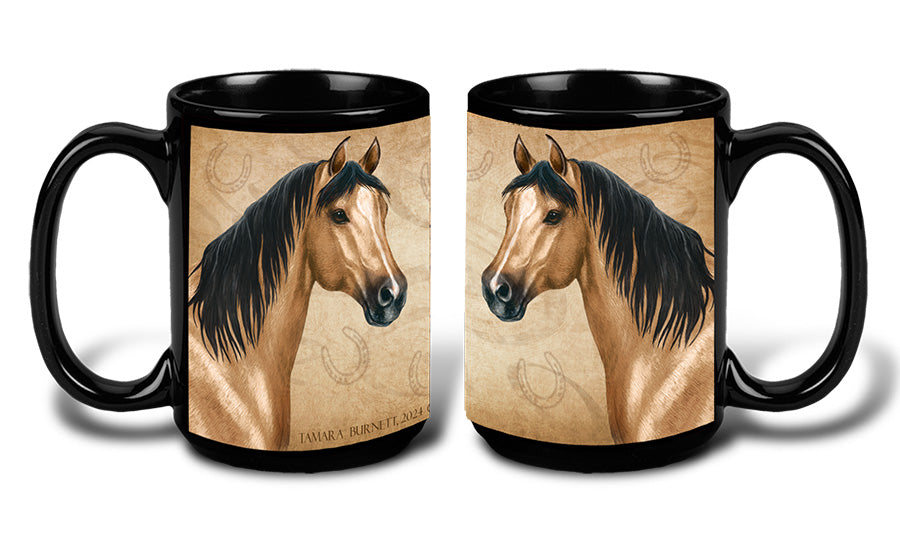 Quarter Horse Buckskin - My Faithful Friends Mug 15 oz