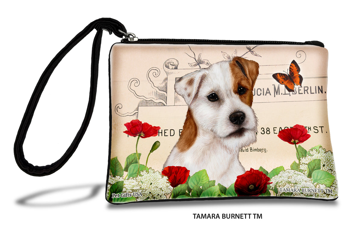 Jack Russell Terrier Wirehaired Tan And White Zippees Pet Pouch