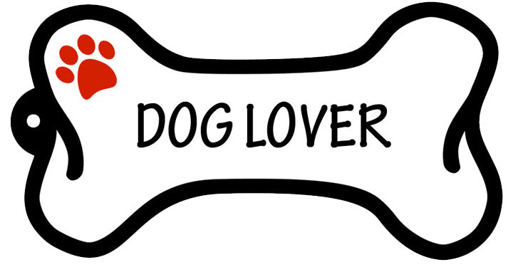 Dog Lover - Bone Keychain