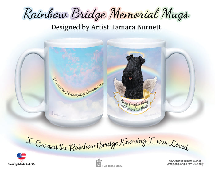 Kerry Blue Terrier Memorial Mug 15 oz