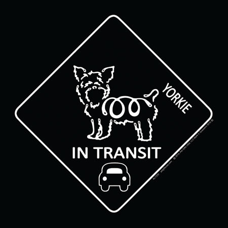Yorkshire Terrier K-Lines In Transit Magnets