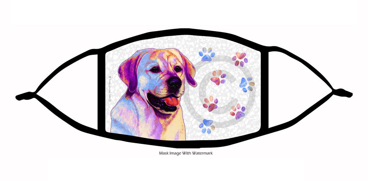 Labrador (English Yellow) Face Mask