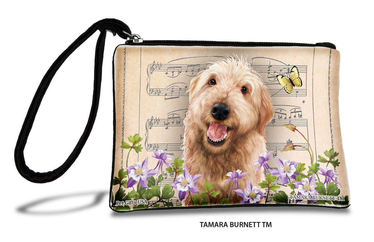Labradoodle Yellow Shaggy Cut Zippees Pet Pouch
