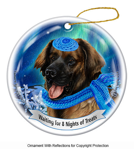 Leonberger Hanukkah Ornament