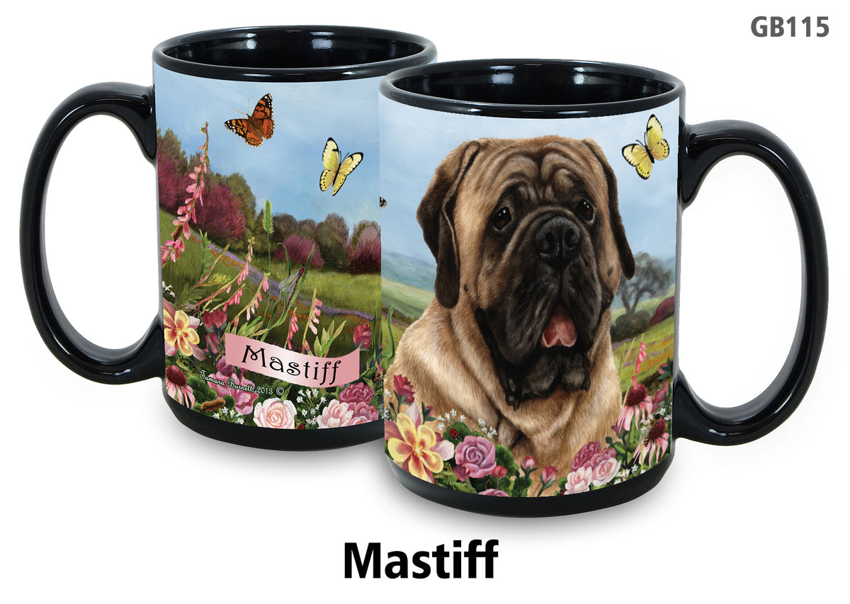 Mastiff - Garden Party Fun Mug 15 oz