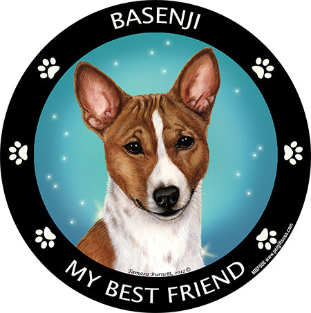 Basenji My Best Friend Magnets