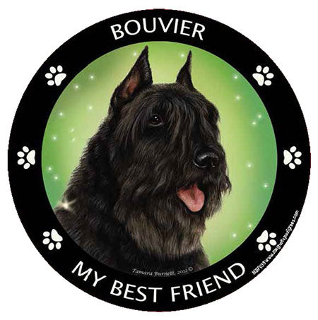 Bouvier des Flandres My Best Friend Magnets