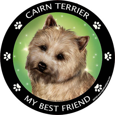 Cairn Terrier My Best Friend Magnets