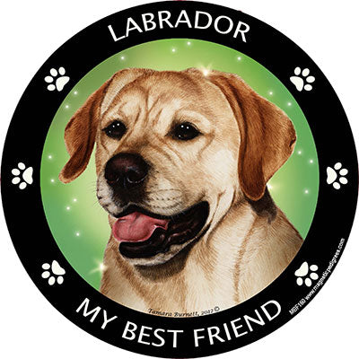 Labrador Retriever My Best Friend Magnets