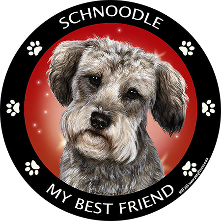 Schnoodle My Best Friend Magnets