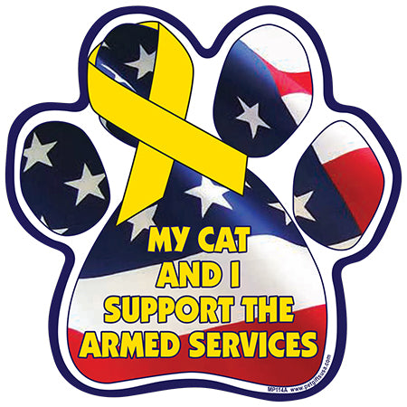Military Paw Shaped Magnets