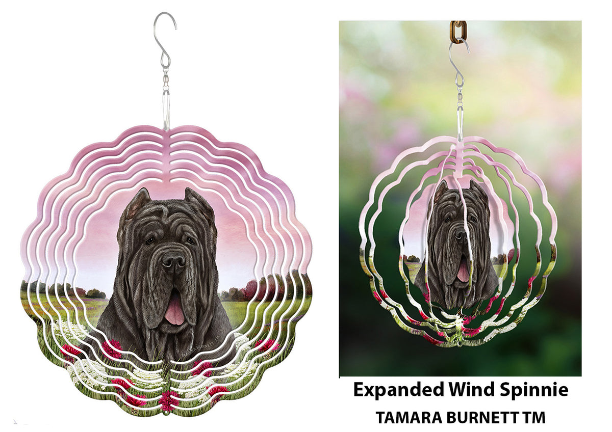 Neapolitan Mastiff Tawny Cropped Wind Spinner
