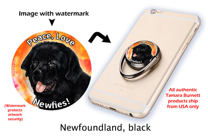 Newfoundland Black Phone Stand