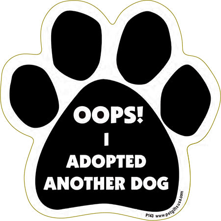 Rescue Paw Shaped Magnets