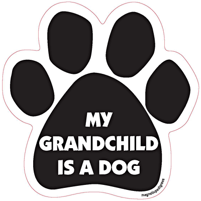 Dog Paw Shaped Magnets