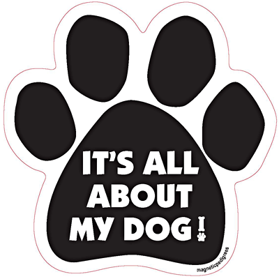 Dog Paw Shaped Magnets
