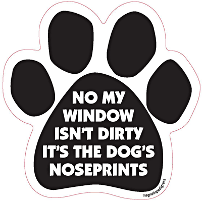 Dog Paw Shaped Magnets