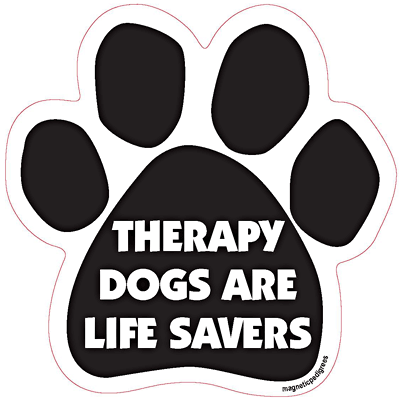 Dog Paw Shaped Magnets