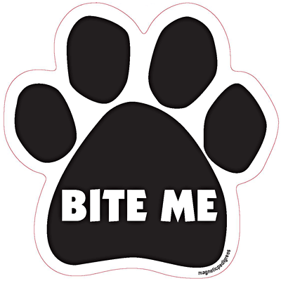 Dog Paw Shaped Magnets