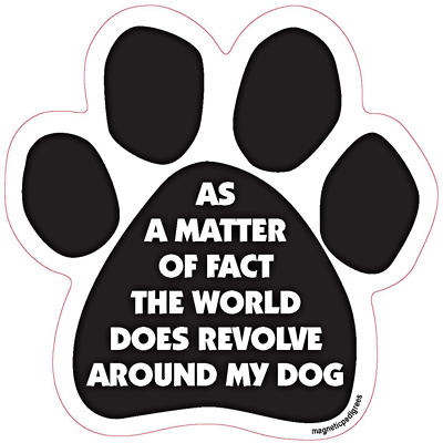 Dog Paw Shaped Magnets