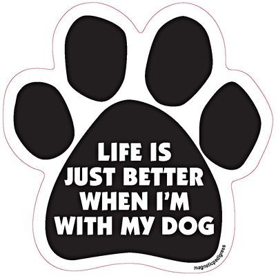 Dog Paw Shaped Magnets