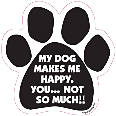 Dog Paw Shaped Magnets