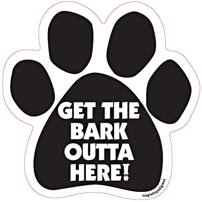 Dog Paw Shaped Magnets