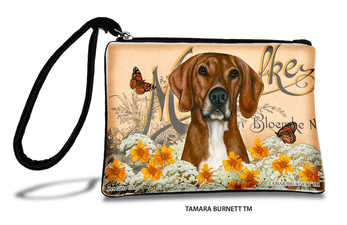 Plott Hound Red And White Zippees Pet Pouch